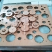 Orrery Gears on Temporary Mounting
